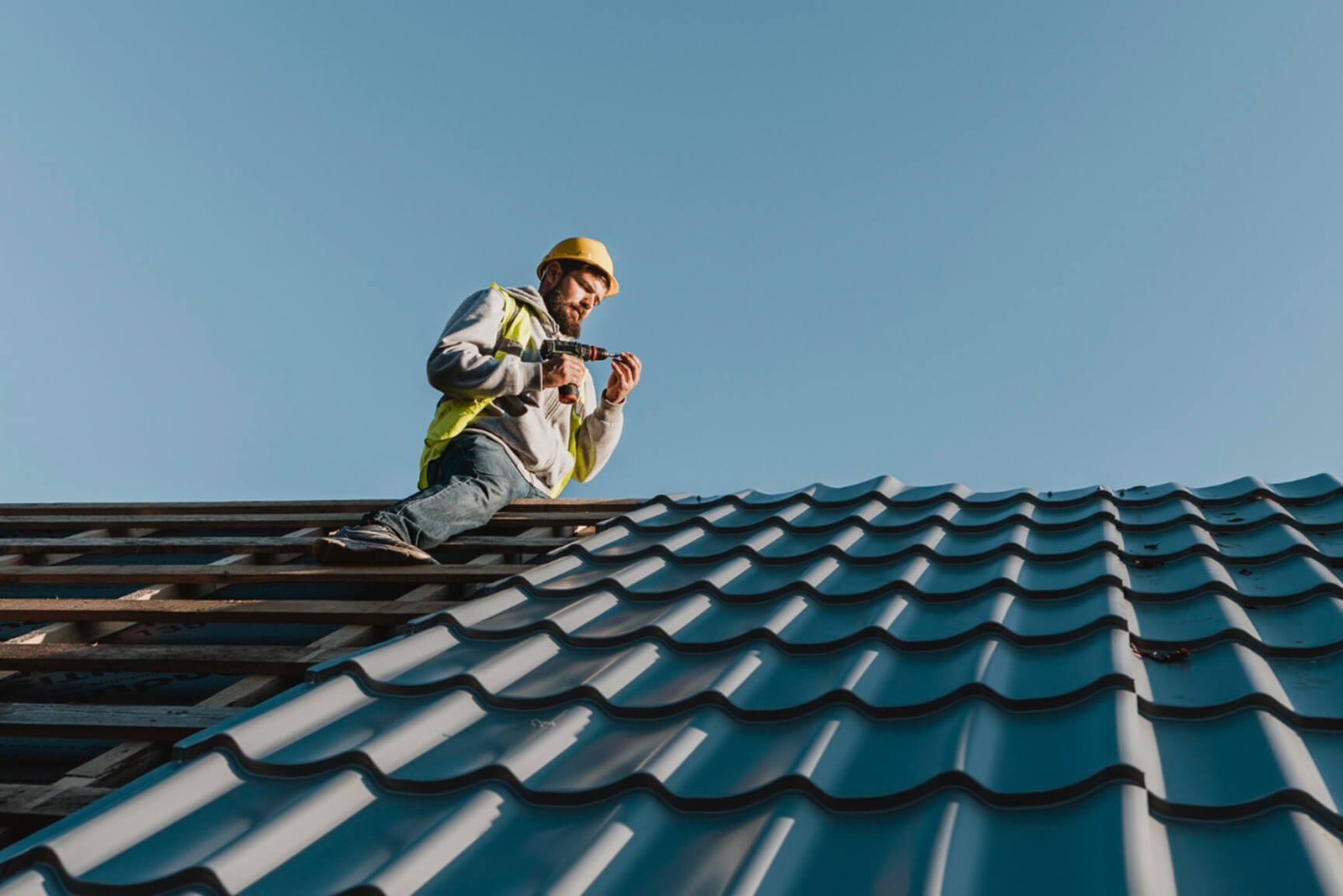 Drilling the Nuts for Roofing