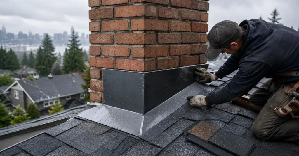 Chimney Flashing Repair