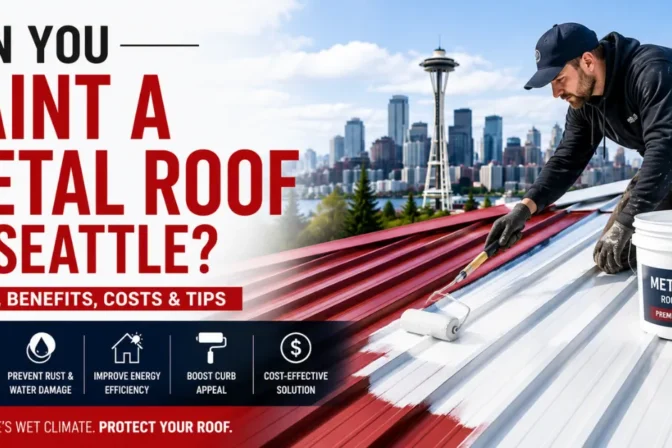 Can You Paint a Metal Roof in Seattle?