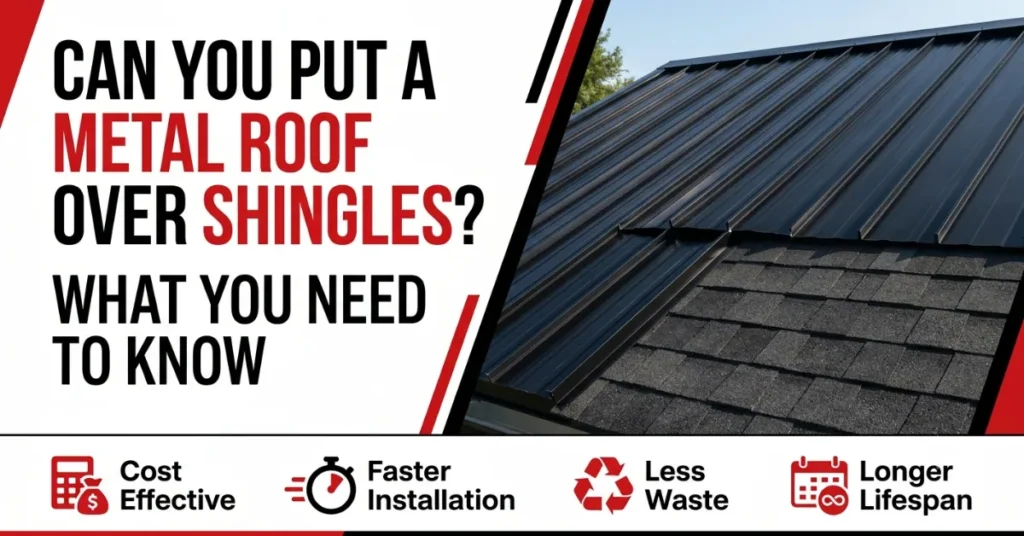 Can You Put a Metal Roof Over Shingles?