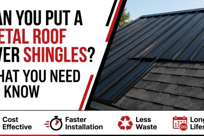 Can You Put a Metal Roof Over Shingles?