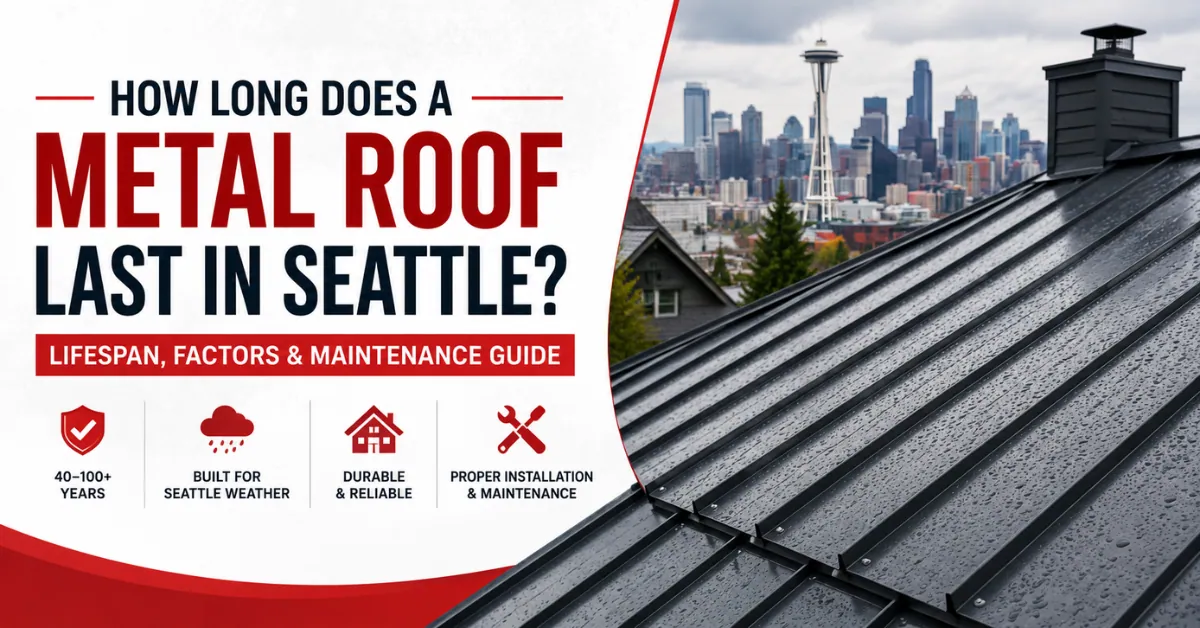 How Long Does a Metal Roof Last in Seattle? Lifespan, Factors & Maintenance Guide