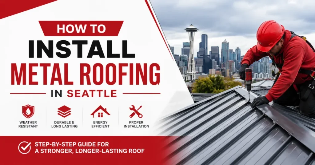 How to Install Metal Roofing in Seattle