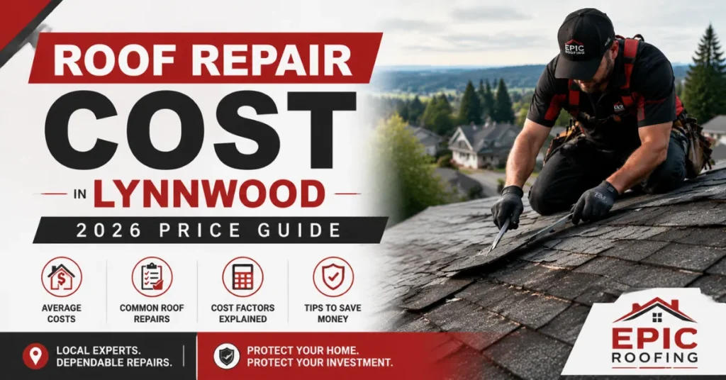 Roof Repair Cost in Lynnwood