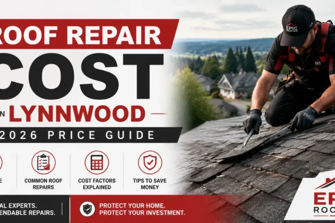 Roof Repair Cost in Lynnwood: 2026 Price Guide