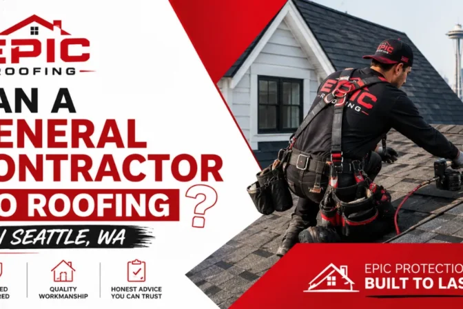 Can a General Contractor Do Roofing in Seattle?