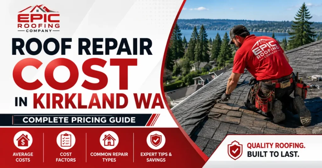 Roof Repair Cost in Kirkland