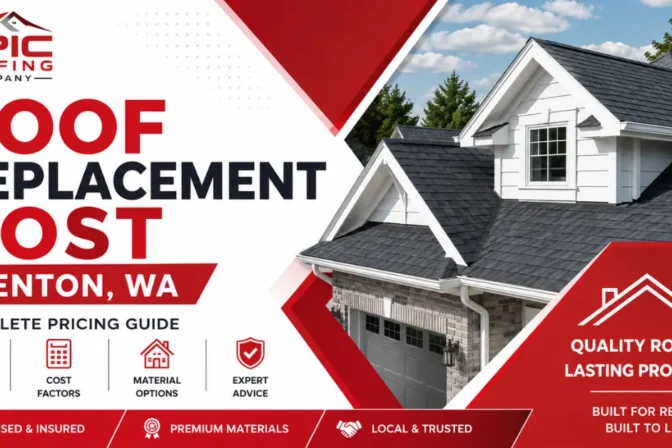 Roof Replacement Cost in Renton WA: Complete Pricing Guide