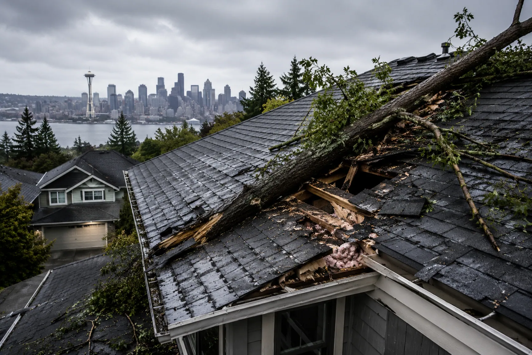 Storm Damage in Seattle, WA