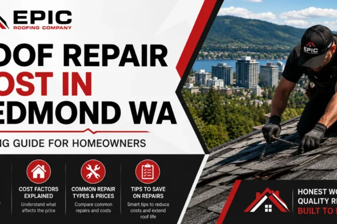 What is the Roof Repair Cost in Redmond: Complete Pricing Guide