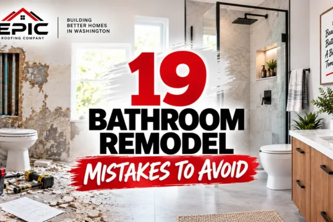19 Bathroom Remodel Mistakes to Avoid in Seattle