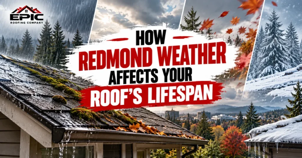 How Redmond Weather Affects Your Roof’s Lifespan