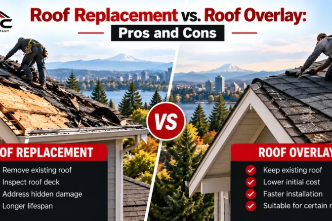 Roof Replacement vs. Roof Overlay: Pros and Cons