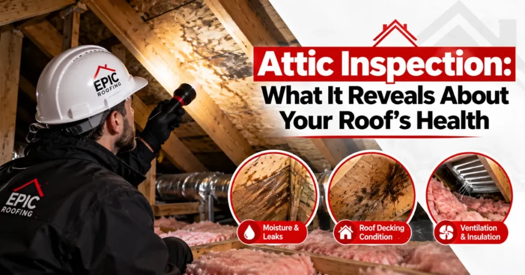 Attic Inspection: Roof Health Revealed