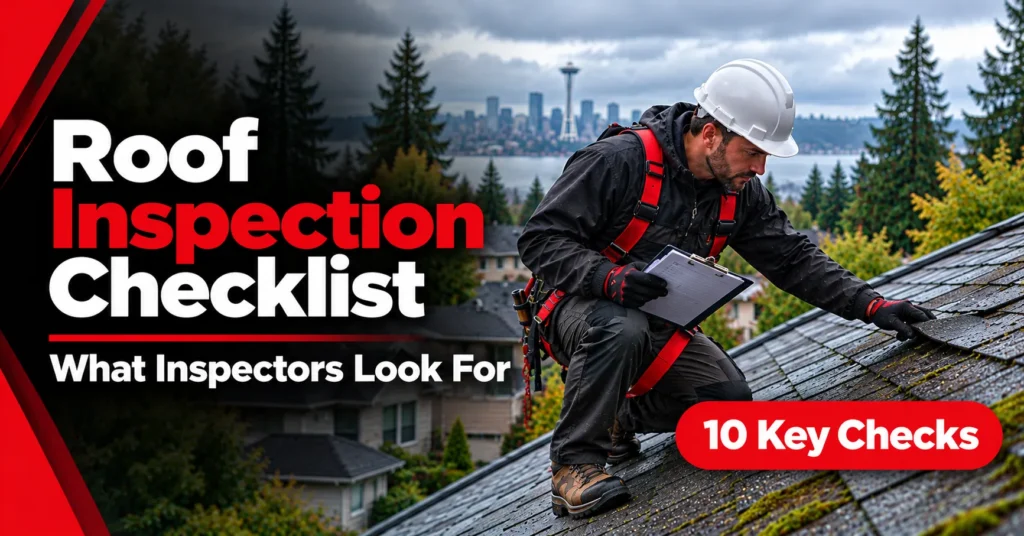Roof Inspection Checklist: What Inspectors Look For