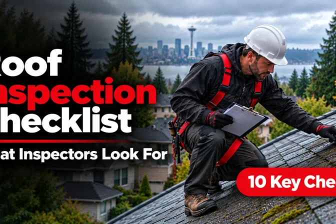 Roof Inspection Checklist: What Inspectors Look For